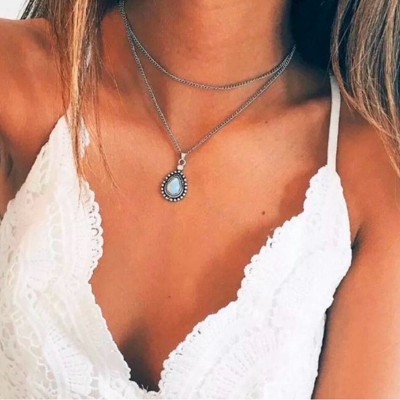 skymallboutique Jewelry - Elegant Silver Pendant Necklace